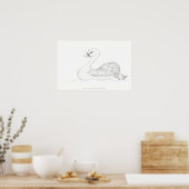 ダックスケッチ ポスター (キッチン)