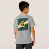 ダックスケートクールCartoon Skater Tシャツ (裏面フル)