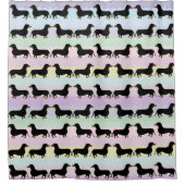 ダックスシャントシャワーカーテン シャワーカーテン (正面)