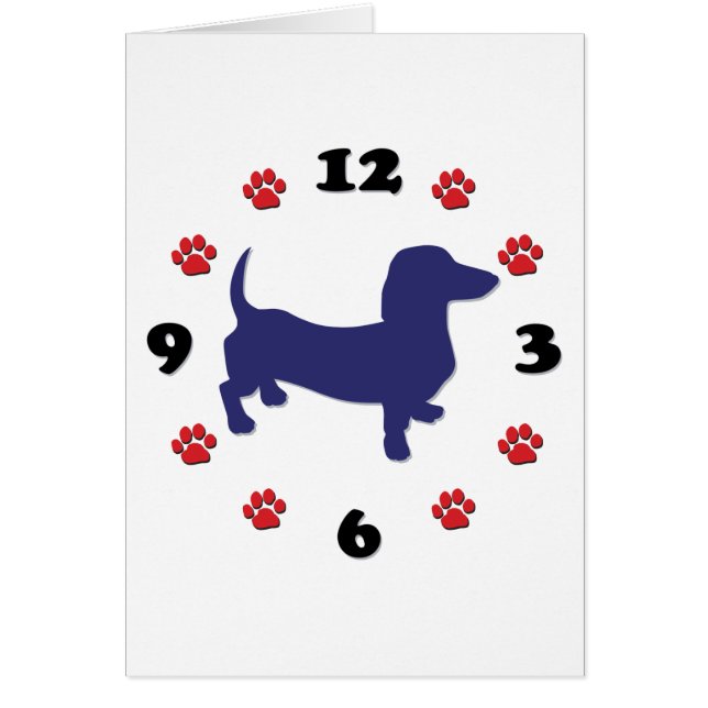 ダックスシャント時計 (正面)