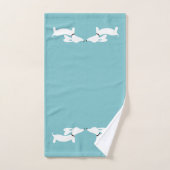 ダックスシャント浴室用タオルセット |ドキシーバス バスタオルセット (ハンドタオル)