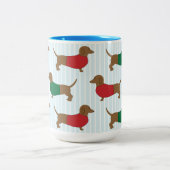 ダックスシャントMenagerie ツートーンマグカップ (中央)