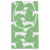 ダックスシャンドウィナードッグパピースモール抱き枕 スモールペーパーバッグ (裏面)