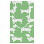 ダックスシャンドウィナードッグパピースモール抱き枕 スモールペーパーバッグ (正面)