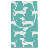 ダックスシャンドウィナードッグパピースモール抱き枕 スモールペーパーバッグ (裏面)