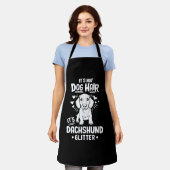 ダックスシャンドギフトディキシーウィナードキシードッケル エプロン (着用した状態)
