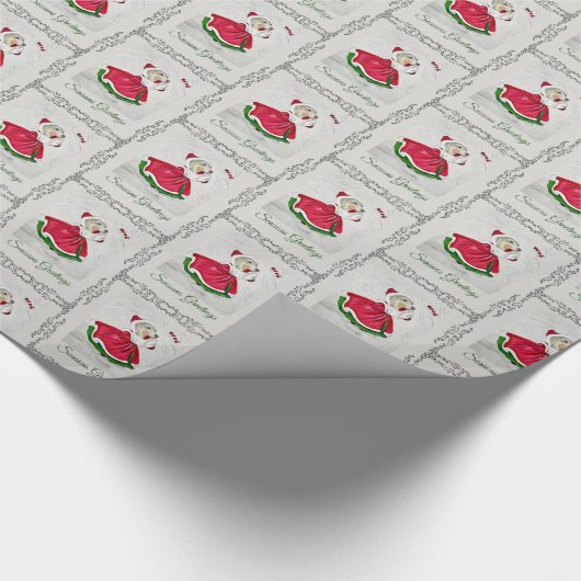 ダックスシャンドクリスマスカロラー ラッピングペーパー (角)