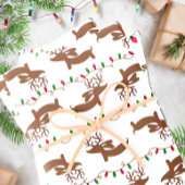 ダックスシャンドクリスマスラッピング紙バラエティーセット ラッピングペーパーシート