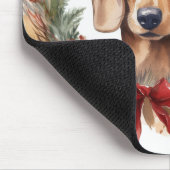 ダックスシャンドクリスマスリースフェスティバルカップ マウスパッド (コーナー)