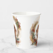 ダックスシャンドクリスマスリースフェスティバルカップ 紙コップ (左)