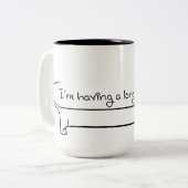 ダックスシャンドコーヒーツートーンマグ ツートーンマグカップ (正面左)