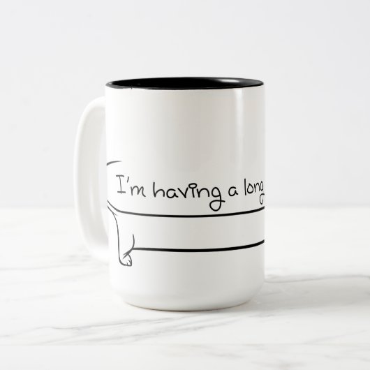 ダックスシャンドコーヒーツートーンマグ ツートーンマグカップ (正面左)