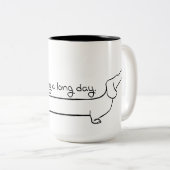 ダックスシャンドコーヒーツートーンマグ ツートーンマグカップ (正面右)