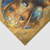 ダックスシャンドドッグパピー油ポートレートBV1デコページ 薄葉紙 (詳細)