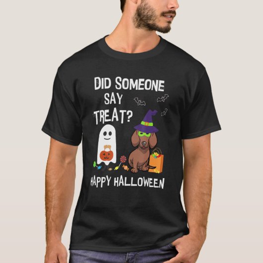 ダックスシャンドハロウィーンドキシダックスシャンドハロウィーン Tシャツ (正面)