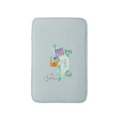 ダックスシャンドバスマットウィナードッグバスルームラグ バスマット (正面縦)