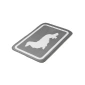 ダックスシャンドバスマットグレードキシーバスルーム敷物 バスマット (アングル)