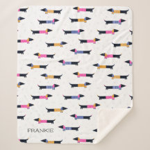 ダックスシャンドパターンドッグラバーカスタム