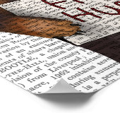 ダックスシャンドフリーハグ ポスター (角)