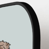 ダックスシャンドメルレウォーター色のピックボールパドル ピックルボールラケット (左詳細)