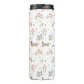 ダックスシュントウィーナードッグソーセージ犬ワイルドフラワー タンブラー (裏面)