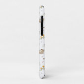 ダックスシュントウィーナードッグソーセージ犬ワイルドフラワー Case-Mate iPhoneケース (裏面/左)