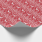 ダックスシュント市フェアアイルクリスマスギフトラップ ラッピングペーパー (角)