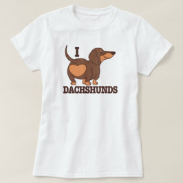 ダックスシュント愛犬Tシャツ Tシャツ