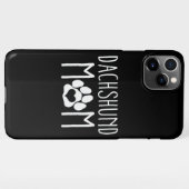 ダックスシュント母マドッグラバーギフトモーズデイママ iPhoneケース (裏面横)