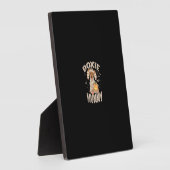 ダックスシュント犬の恋人レイジーハロウィーンの衣装ドキシM フォトプラーク (側面)