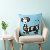 ダックスシュント糖スカル クッション (椅子)