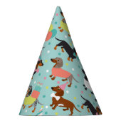 ダックスシュント誕生日パーティーお祝いパーティーハット パーティーハット (右)