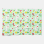 ダックスシュント・ウェニー&マルティニスギフトキッチンディッシュ キッチンタオル (横)