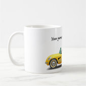 ダックスシュント・スポーツカードライバーマグ コーヒーマグカップ (左)