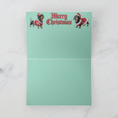 ダックスシュント・トナカイ カード (内部)