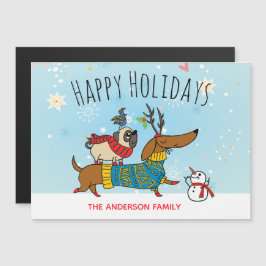 ダックスシュント、パグおよびバード磁気カード