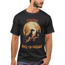 ダックスシュントHowl-O-Ween Tシャツ