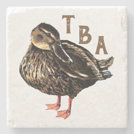 ダックストーンコースター ストーンコースター (正面)