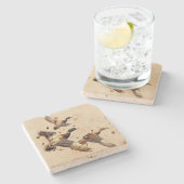 ダックストーンコースター ストーンコースター (横)