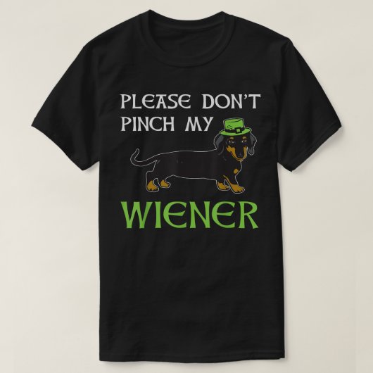 ダックスハンド スト Tシャツ (デザイン正面)