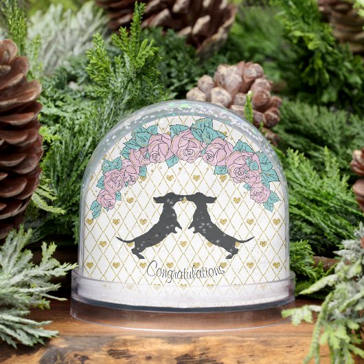 ダックスハートのローズ おめでとう (冬)