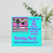 ダックスパーティー 招待状 (スタンド正面)