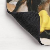 ダックスフントが浴びせられている。 マウスパッド (コーナー)