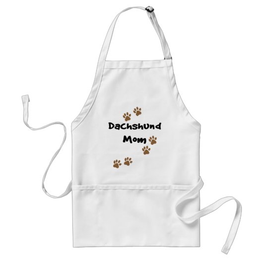 ダックスフントのお母さん スタンダードエプロン (正面)