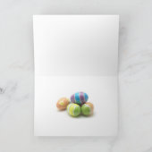 ダックスフントのイースターカード シーズンカード (内部)