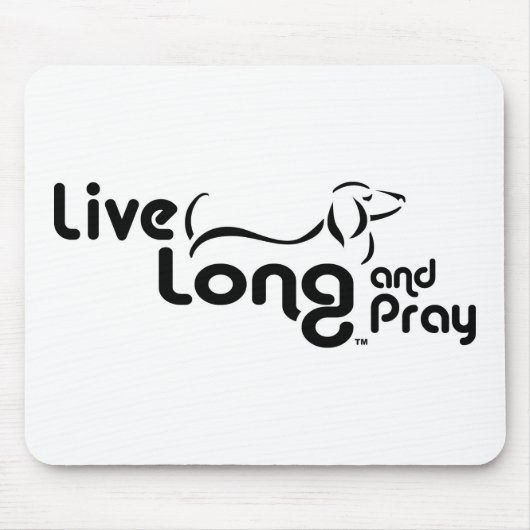 ダックスフントのギフト マウスパッド (正面)