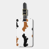 ダックスフントのギフト ラゲッジタグ (正面縦)