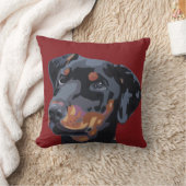 ダックスフントのクッション クッション (ブランケット)