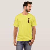 ダックスフントのシドニーのワイシャツ Tシャツ (正面フル)