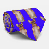 ダックスフントのスマイルのタイ ネクタイ (ロール)